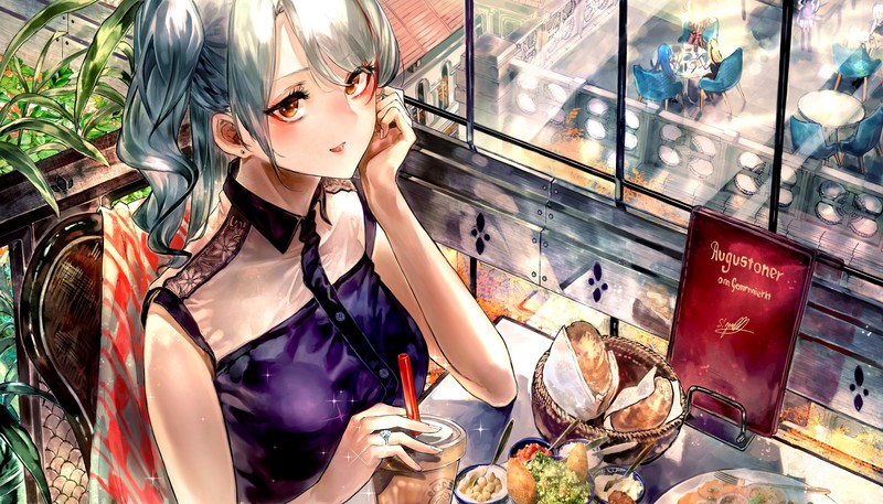 anime, anime girls, digital art, artwork, 2D, portrait, Azur Lane, Prinz Eugen (Azur Lane), Cleveland (Azur Lane), Helena (Azur Lane), San Diego (Azur Lane)