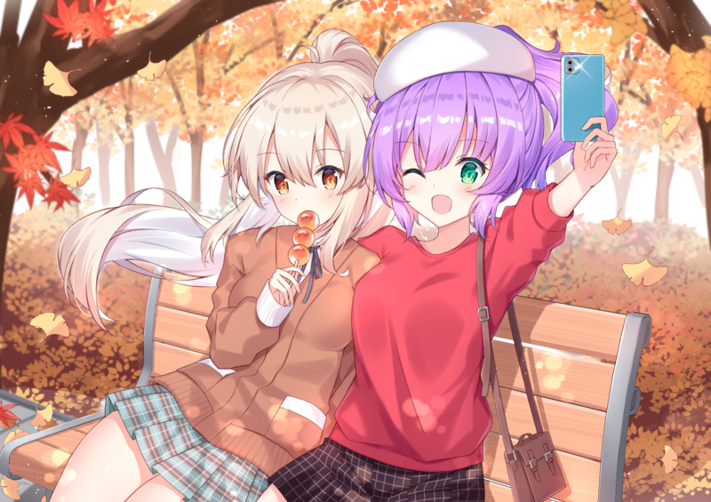 anime, anime girls, digital art, artwork, 2D, portrait, Azur Lane, Ayanami (Azur Lane), Javelin (Azur Lane)