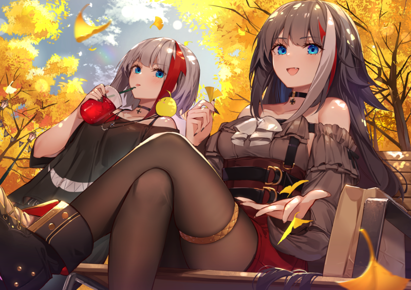 anime, anime girls, digital art, artwork, 2D, portrait, Azur Lane, Admiral Graf Spee (Azur Lane), Deutschland (Azur Lane)