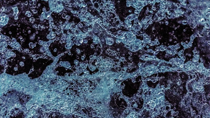 water, bubbles, splashes, liquid, 4k