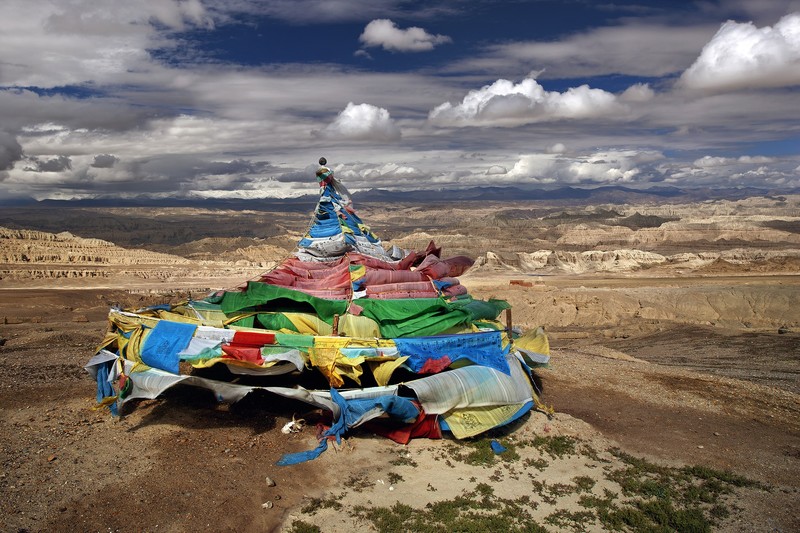 Tibet, Himalayas, landscape, sky, clouds, Mongolia