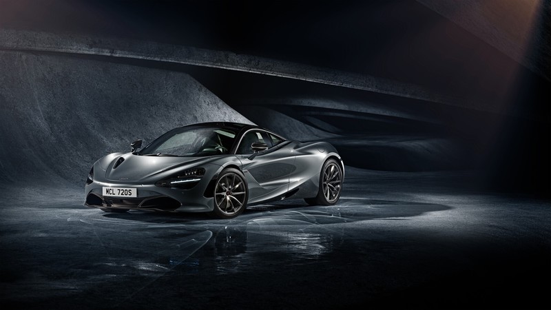 car, vehicle, supercars, grey cars, McLaren, McLaren 720S