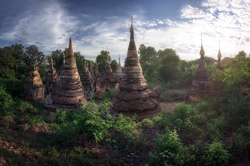 Myanmar, building, history