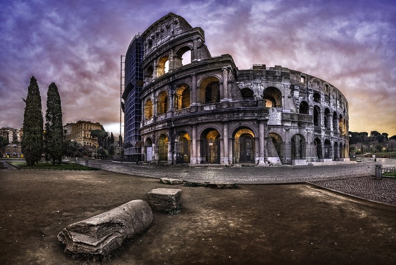 Rome, city, ancient, history, Colosseum, architecture