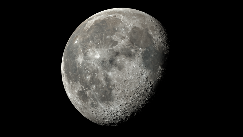 space, Moon