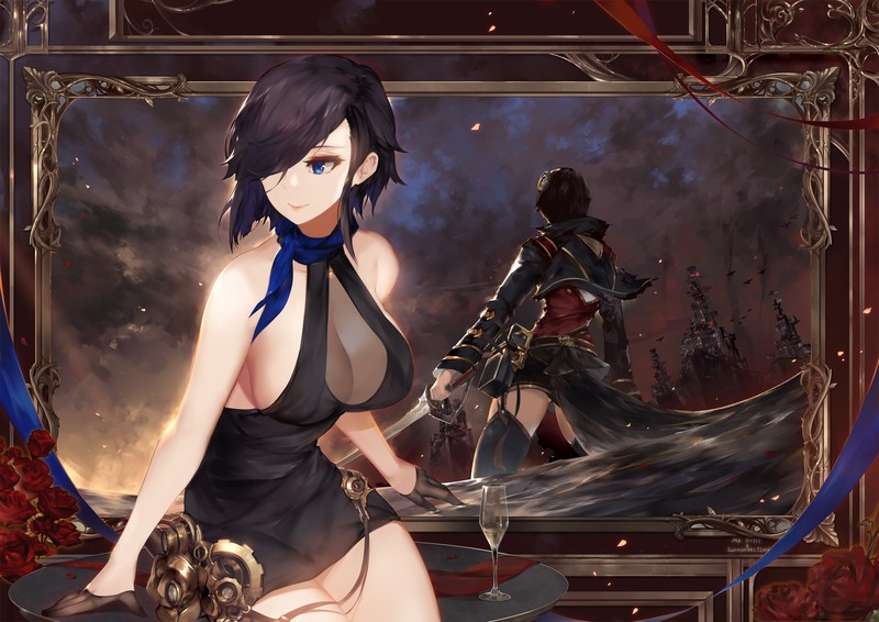 anime, anime girls, digital art, artwork, portrait, 2D, Azur Lane, Ark Royal (Azur Lane)