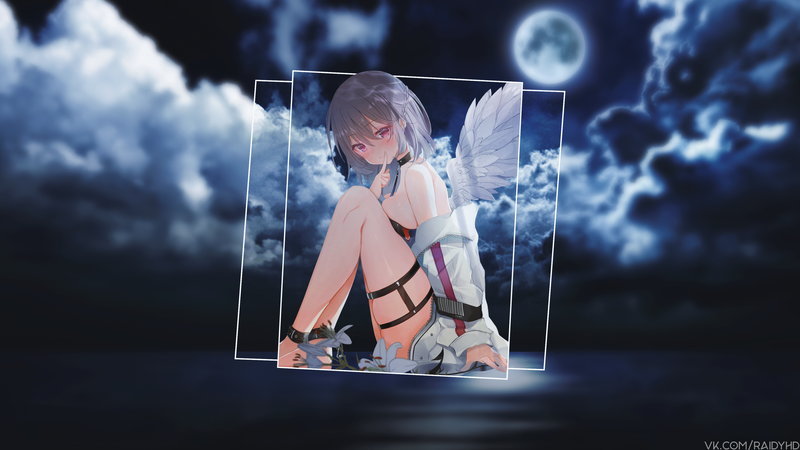 anime, anime girls, picture-in-picture