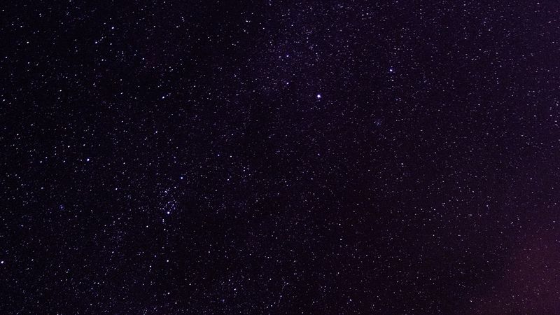 starry sky, stars, light, dark, shine, 4k