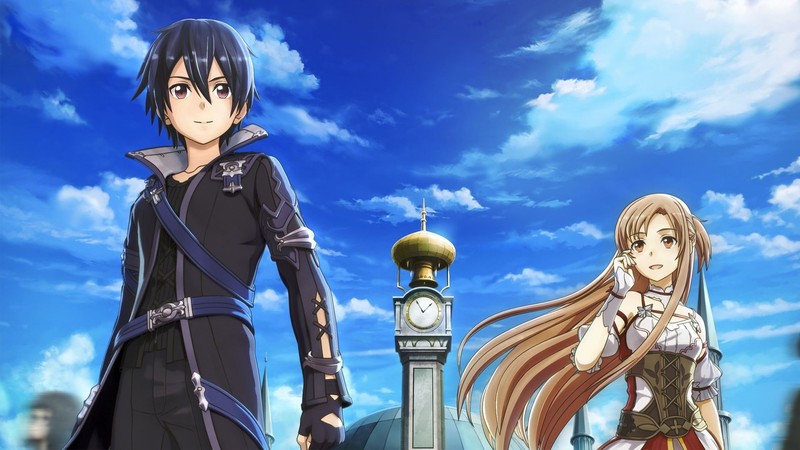 Kirigaya Kazuto, Kirito (Sword Art Online), Sword Art Online, Sword Art Online: Hollow Realization, Yuuki Asuna, anime, video game characters, video games