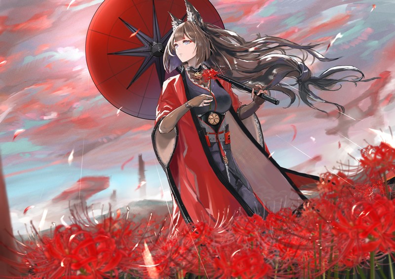 anime, anime girls, digital art, artwork, 2D, portrait, Azur Lane, Amagi (Azur Lane)