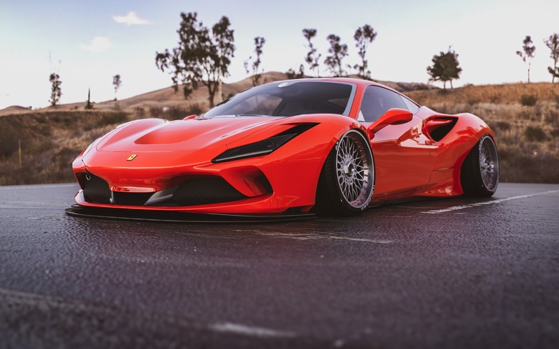 car, vehicle, red cars, Ferrari