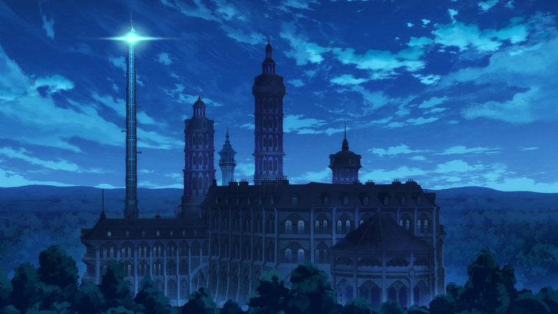 Little Witch Academia, night, anime