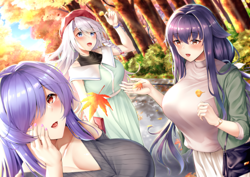 anime, anime girls, digital art, artwork, 2D, portrait, Azur Lane, Azuma (Azur Lane)