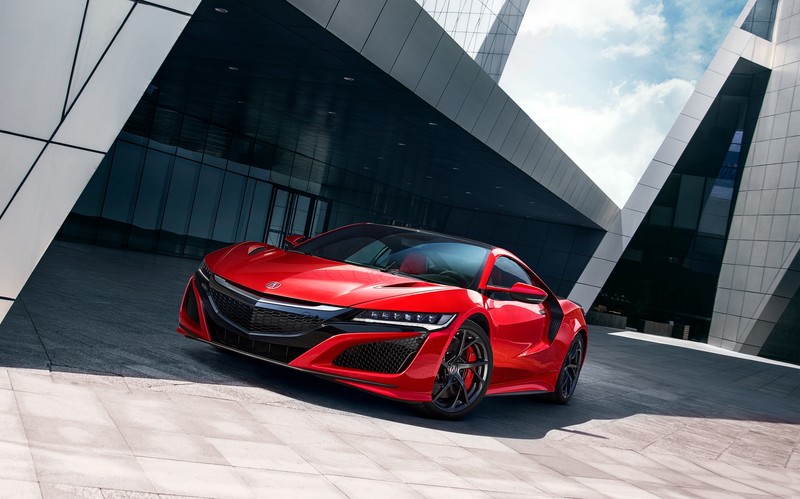 car, architecture, Honda NSX, sports car, rims, Acura NSX