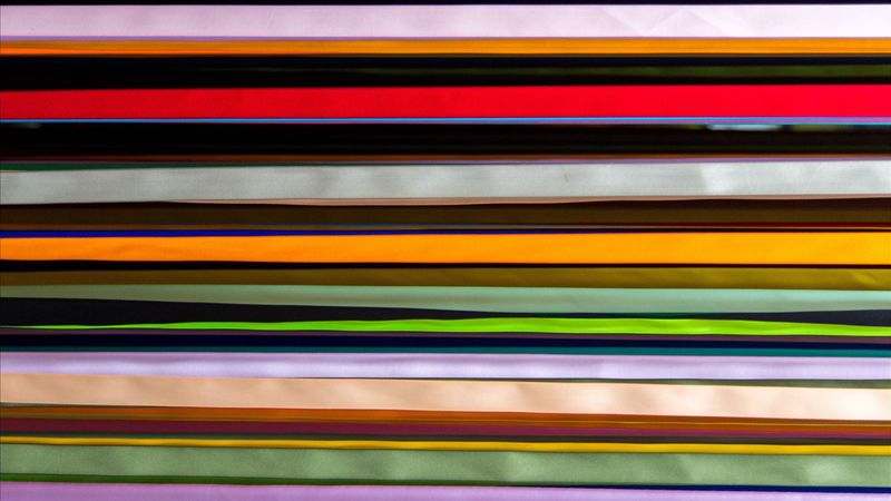 lines, colorful, ribbons, stripes, iridescent, bright, 4k
