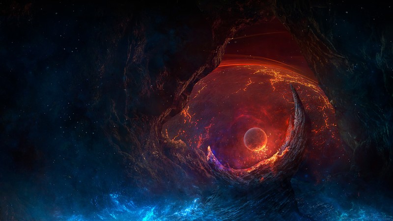 digital, digital art, artwork, illustration, fantasy art, nebula, spacescapes, space art, world
