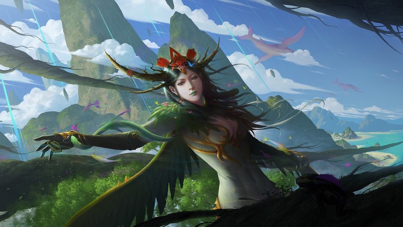 fantasy art, fantasy girl, artwork