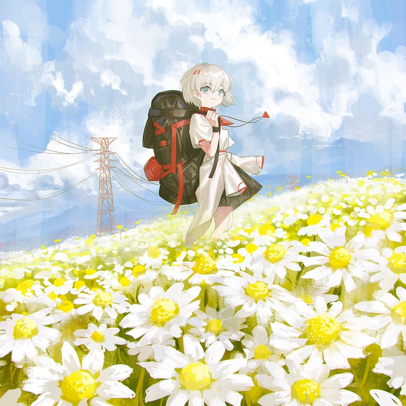 anime girls, digital art, artwork, 2D, portrait display, vertical, anime