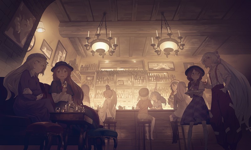 anime, anime girls, digital art, artwork, 2D, portrait, Touhou