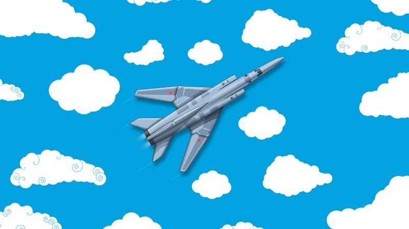 aircraft, vehicle, military aircraft, artwork, Russia, TU-22