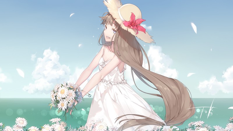 Toki, anime girls, anime