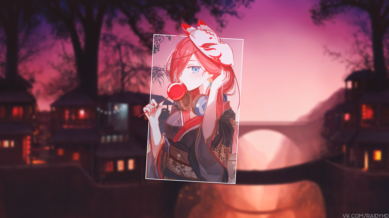anime, anime girls, picture-in-picture, Nakano Miku, 5-toubun no Hanayome