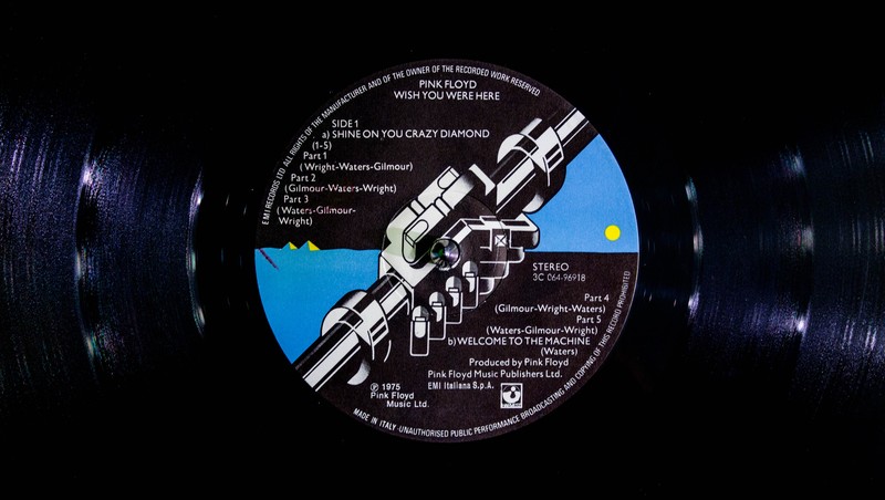 Pink Floyd, vinyl, music