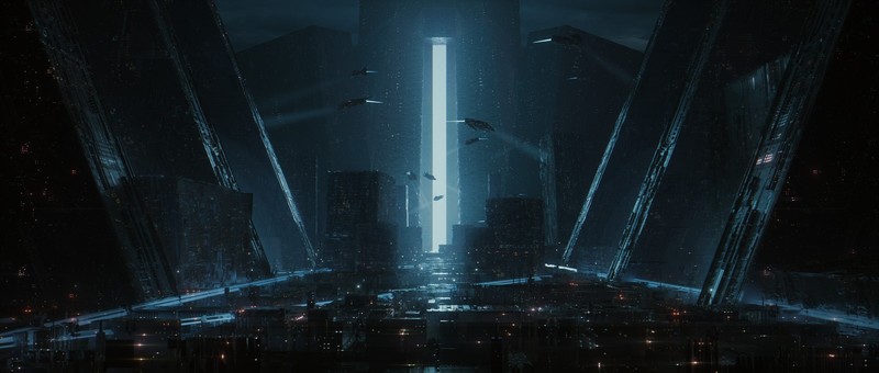 artwork, fantasy art, futuristic, city