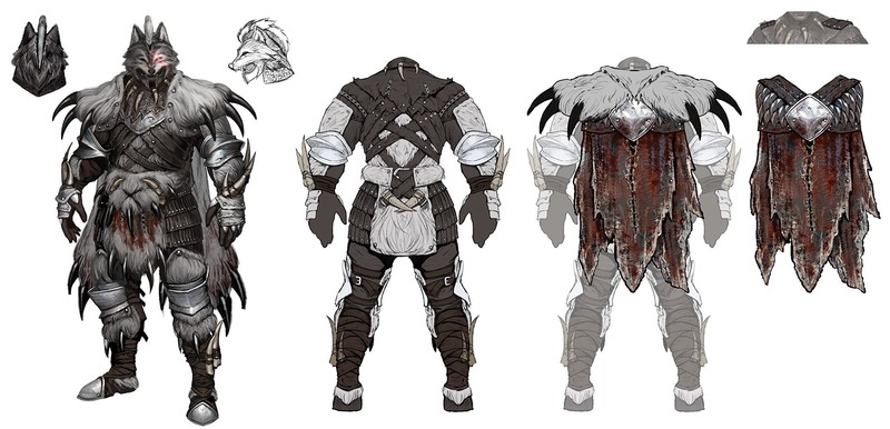 concept art, simple background, fantasy art, portrait display