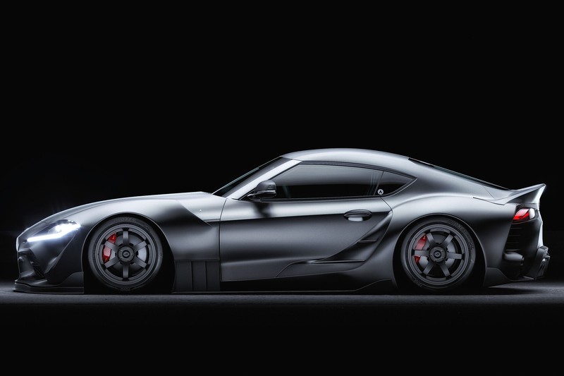 car, vehicle, silver cars, Toyota, Toyota Supra MK5
