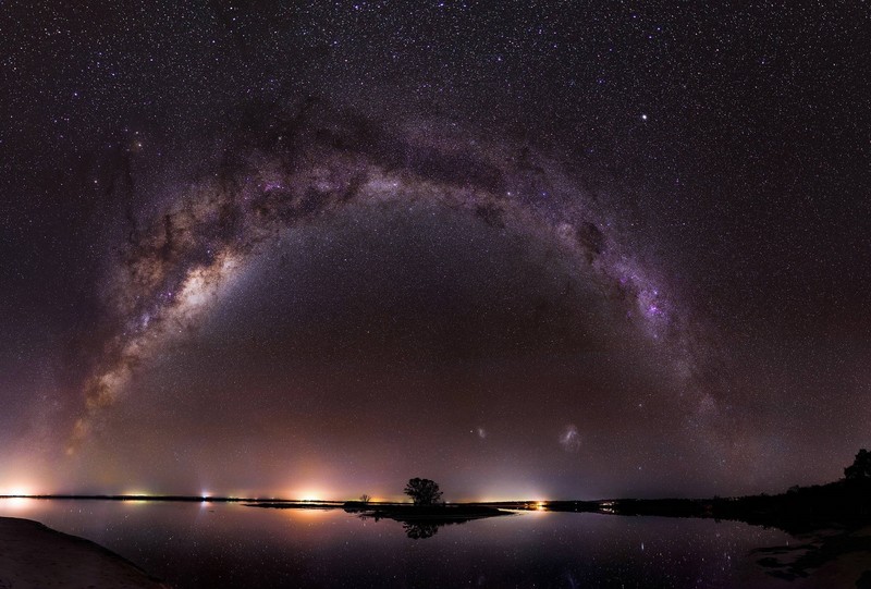 Milky Way, stars, sky, nature, night, space