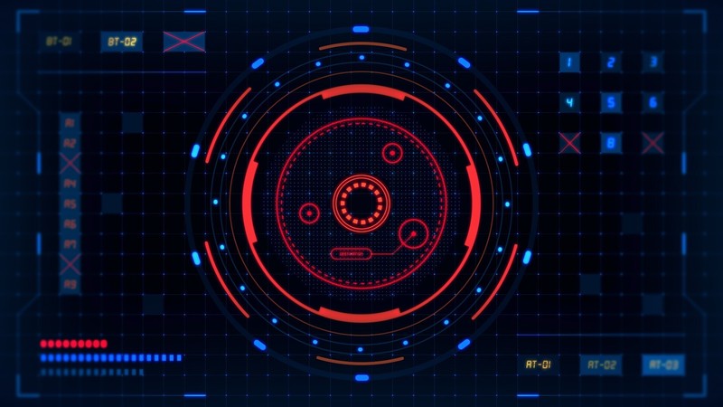 digital art, artwork, monitor, science fiction