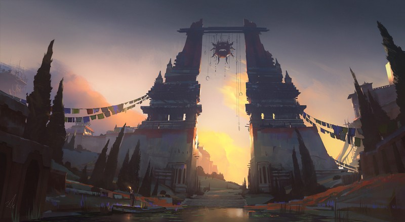 Cloud Z, gates, festivals, canal