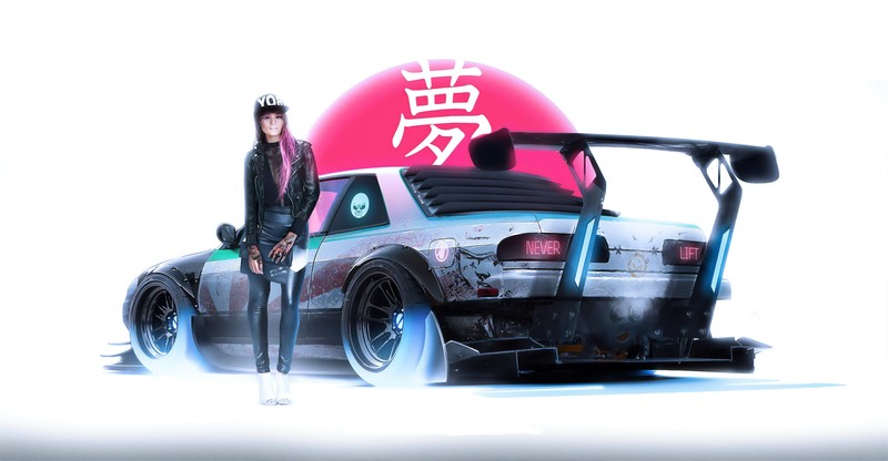 Khyzyl Saleem, car, render