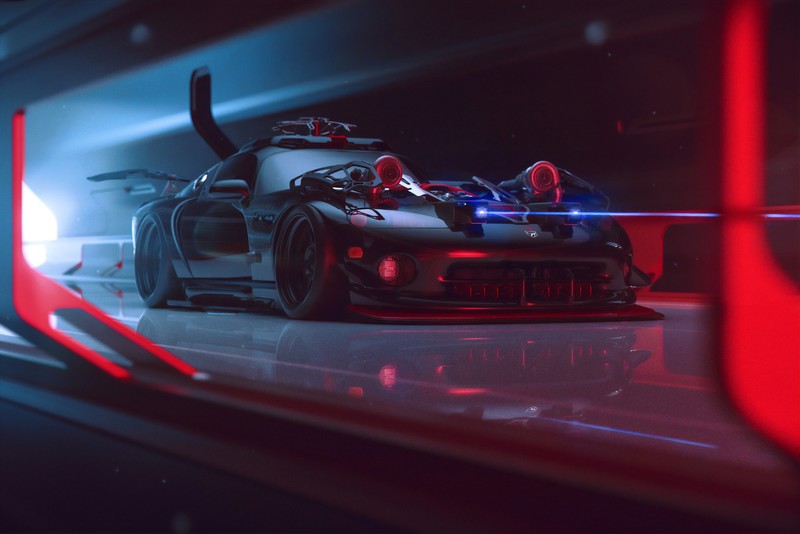 Khyzyl Saleem, car, render