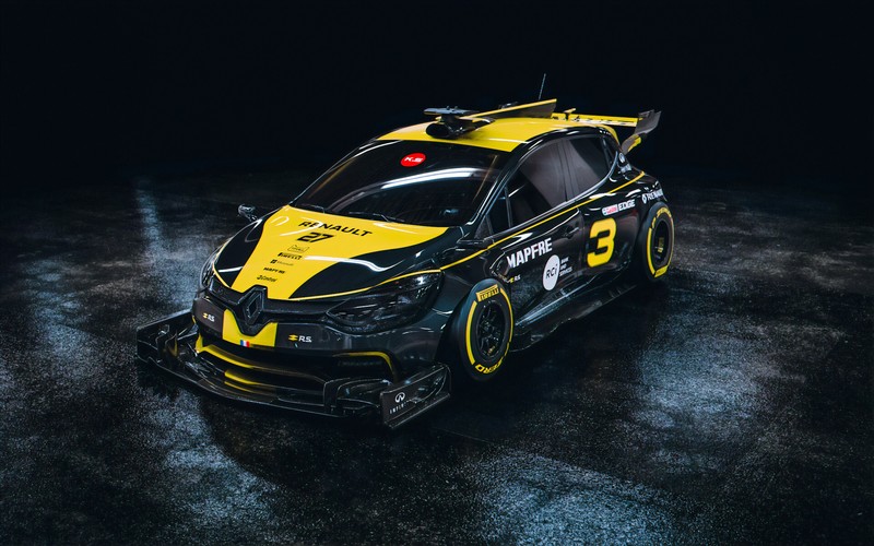 Khyzyl Saleem, car, render, Renault Clio