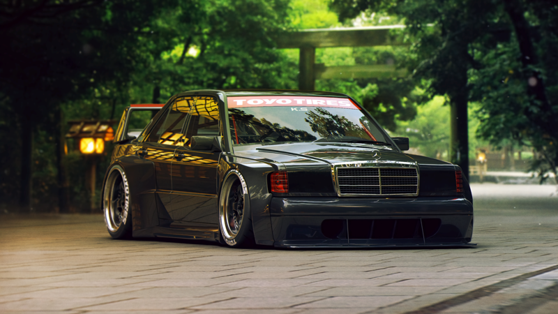 Khyzyl Saleem, car, render