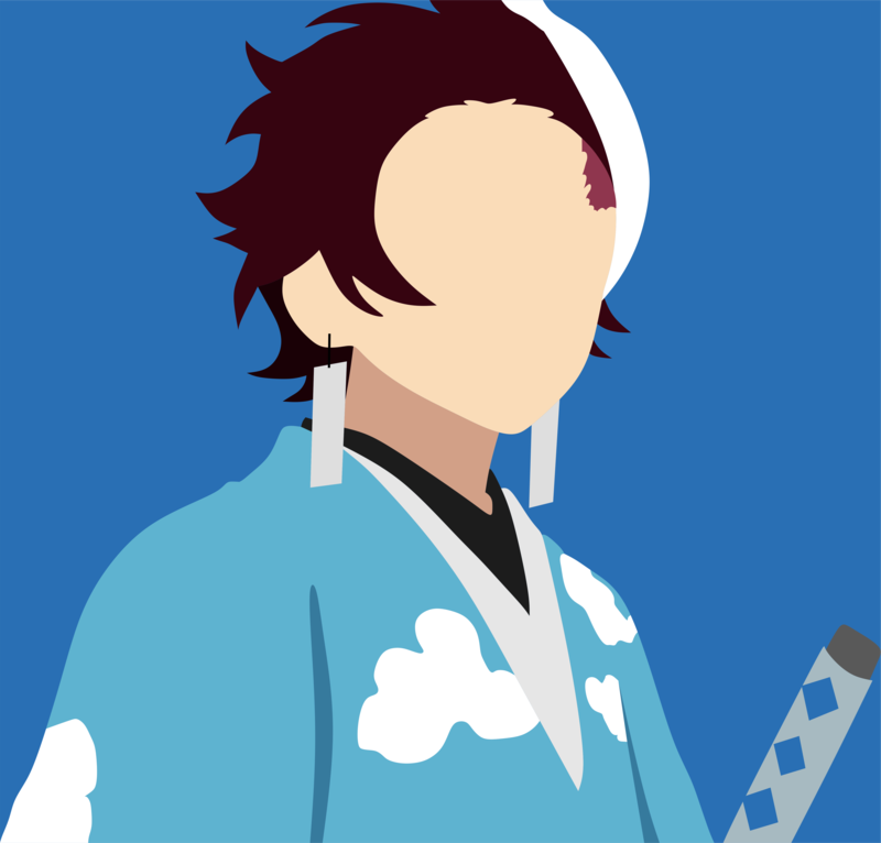 Kimetsu no Yaiba, Kamado Tanjirō, anime, anime boys