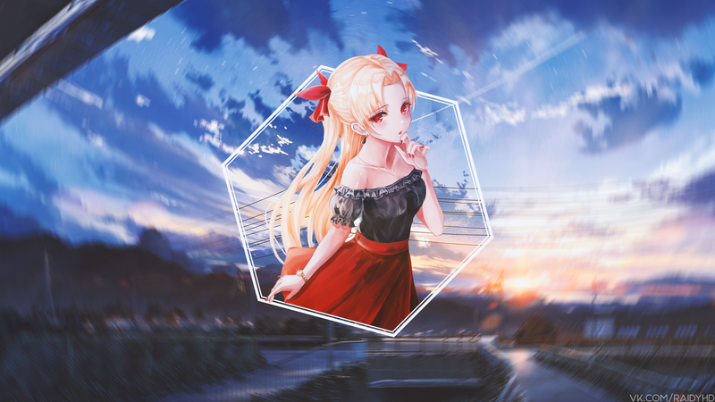 anime, anime girls, picture-in-picture
