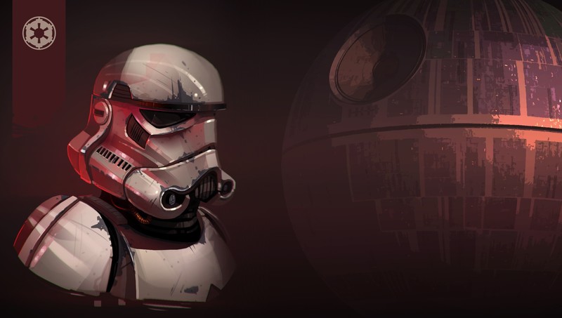 Star Wars, stormtrooper, science fiction, helmet, Death Star, Imperial Forces