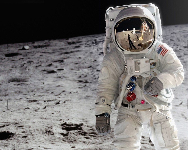 astronaut, space, Moon, NASA