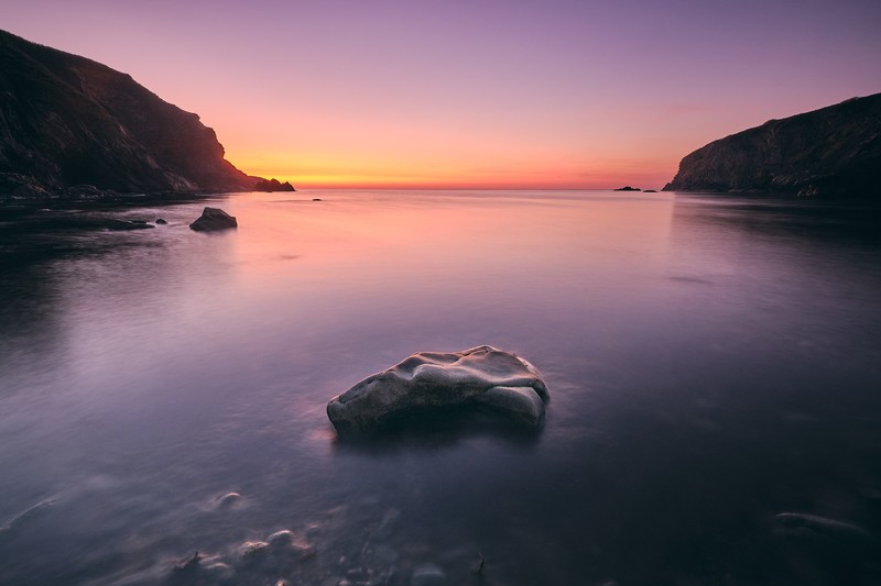 landscape, coast, nature, water, rock