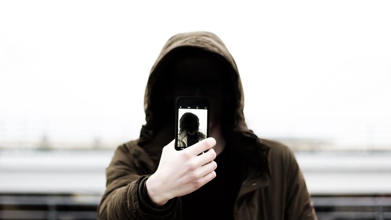 hood, anonymous, hand, picture, selfie, 4k