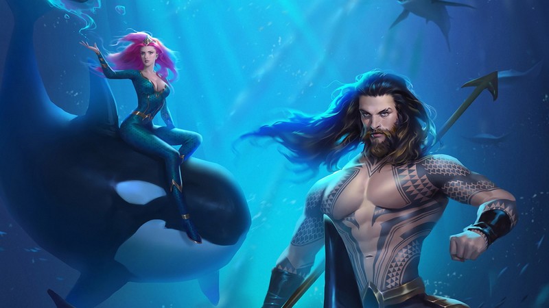 Aquaman, Mera, artwork