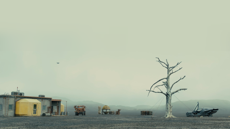 Blade Runner, Blade Runner 2049, movies, car, dystopian, trees, mist