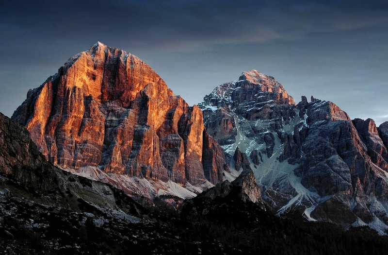 nature, mountains, landscape, outdoors, Dolomites (mountains), dolomite alps, Tofana di Rozes, Italy