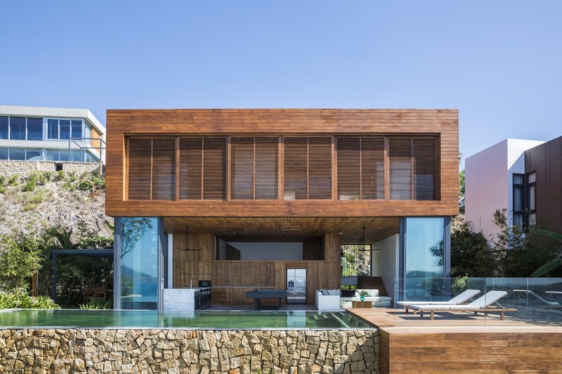 house, architecture, modern, swimming pool