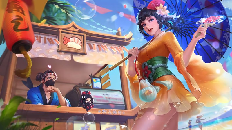 Mobile Legends, Kagura, Hayabusa
