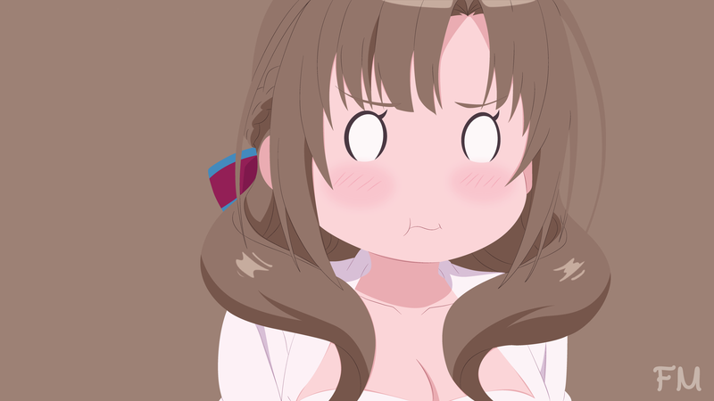 anime girls, anime, Mamako Oosuki, Okaasan Online, minimalism