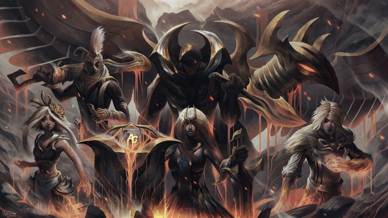 artwork, fantasy art, ArtStation, League of Legends